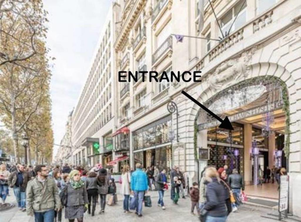 Ferienwohnung Private Studio - Avenue Des Champs-Elysees Paris Exterior foto